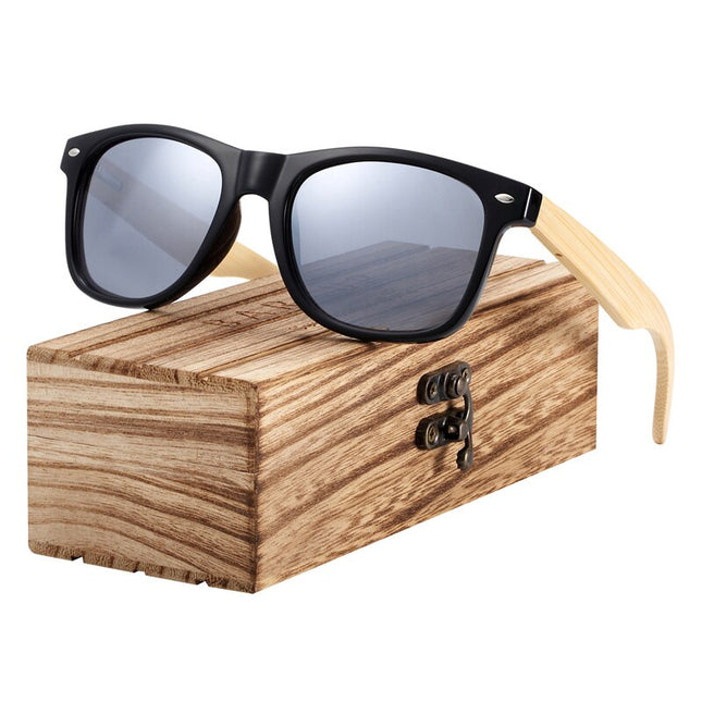 Unisex Beach Bamboo Sunglasses