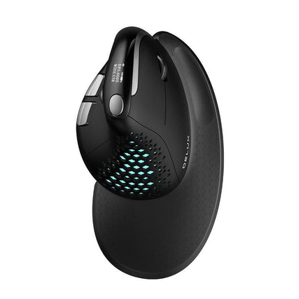 Ergonomic Vertical Mouse with OLED Display & Multi-Device Connectivity - Wnkrs