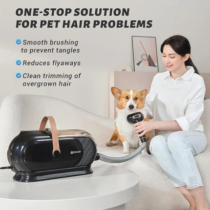 3L Dog Hair Vacuum with 7 Tools & Low Noise Design - Wnkrs