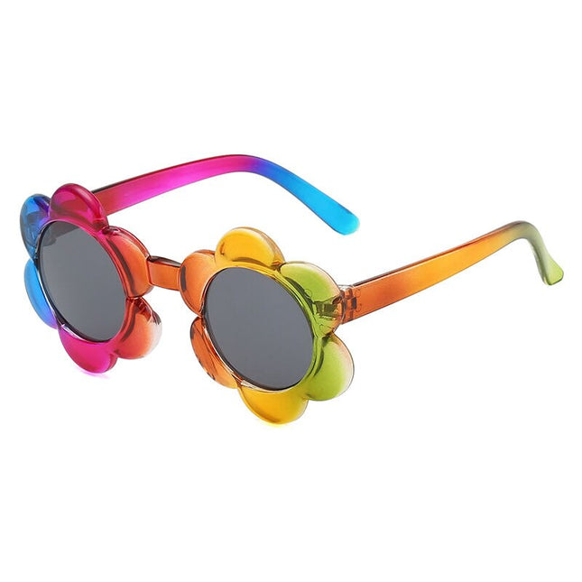 Kids Cartoon Flower Shaped Sunglasses - Wnkrs