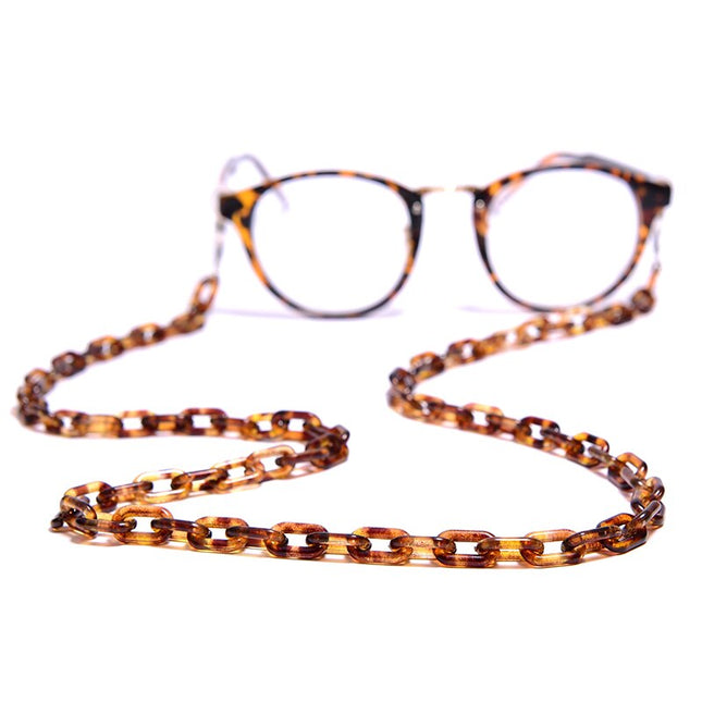 Leopard Acrylic Sunglasses Chain
