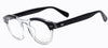 Transparent v black