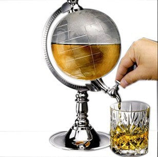 Novelty Globe Wine Decanters Drink Dispenser For Alcohol 1.5L Drinking Game Beer Liquor Dispenser Strainers Bar Accessories New - Wnkrs