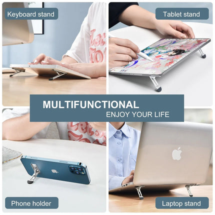 Portable Desktop Phone Holder - Universal Aluminium Alloy Stand - Wnkrs