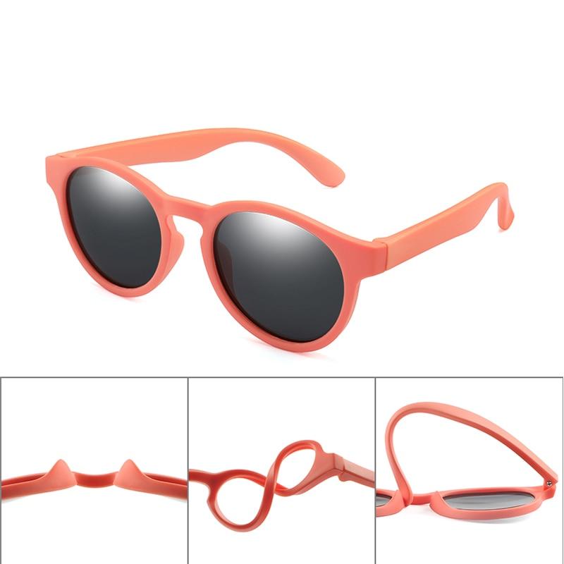 Kids Colorful Flexible Sunglasses