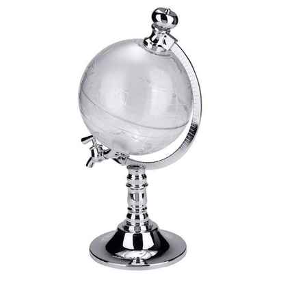 Novelty Globe Wine Decanters Drink Dispenser For Alcohol 1.5L Drinking Game Beer Liquor Dispenser Strainers Bar Accessories New - Wnkrs