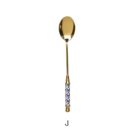 Elegant Stainless Steel Dessert Spoon