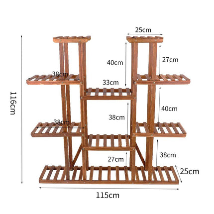 46in Wood Multi-Tier Plant Stand - Wnkrs