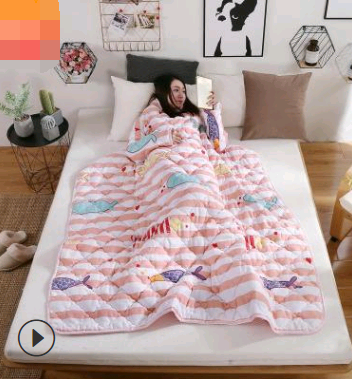 Winter Lazy Quilt with Sleeves - Wnkrs