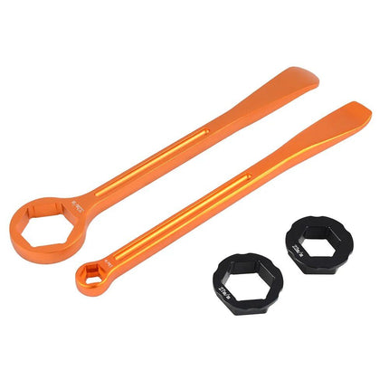 Universal Aluminum 32mm 27/22mm 13/10mm Tire Lever Wrench Set for Motorcycle Maintenance - Wnkrs