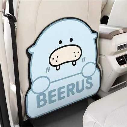 Kid-Friendly Car Seat Protector - Waterproof, Cartoon-Designed Anti-Kick Mat - Wnkrs