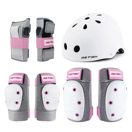 Knee, Elbow, Wrist Pads & Helmet for Skating and Cycling - Wnkrs