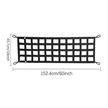 Red de carga para portón trasero de camión resistente con protección UV para camiones de tamaño completo