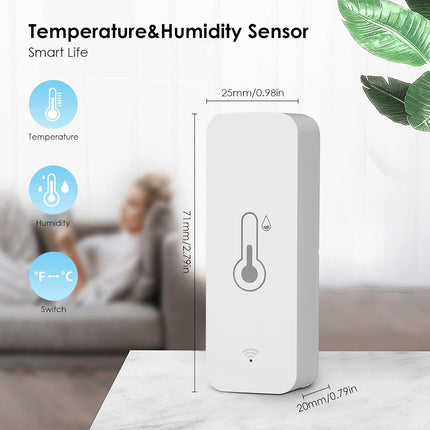 Smart WiFi Temperature & Humidity Sensor