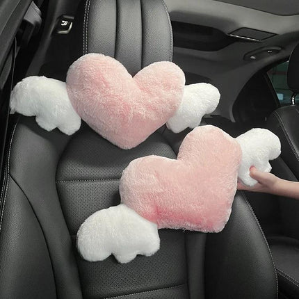 Heart-Shaped Lumbar Support Pillow for Car - Wnkrs