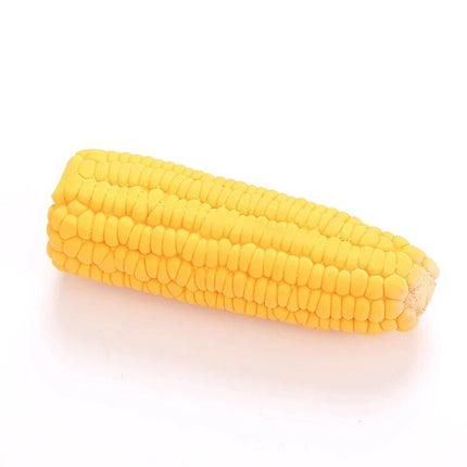 Durable Corn-Shaped Squeaky Latex Toy for Small Dogs - Ideal for Chewing & Training - Wnkrs