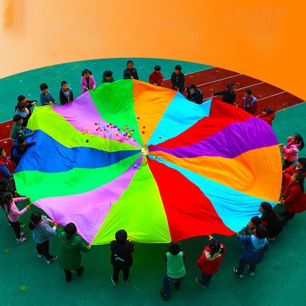 Outdoor Children's Play Sense Rainbow Umbrella Teaching AIDS - Wnkrs