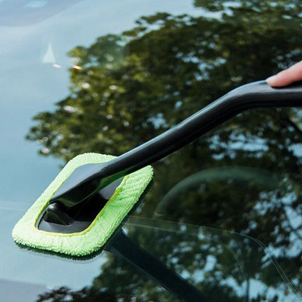 360° Rotating Microfiber Car Window Cleaner Brush Kit - Wnkrs