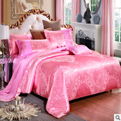 Luxury European Bedding Satin Jacquard Modal Cotton Tencel Set - Wnkrs