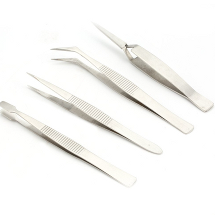 Stainless Steel Tweezers Set For DIY Jewelry - Wnkrs