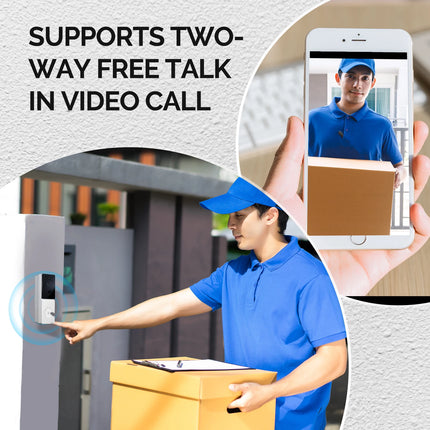 1080P Smart WiFi Video Doorbell Camera