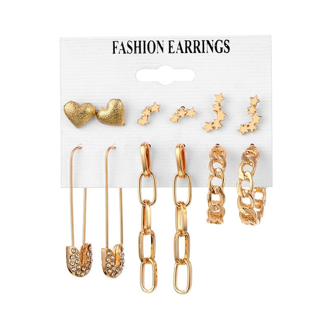 Women's Stylish Earrings Set - Wnkrs