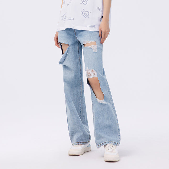 Jean en denim cool Summer Tide pour femme