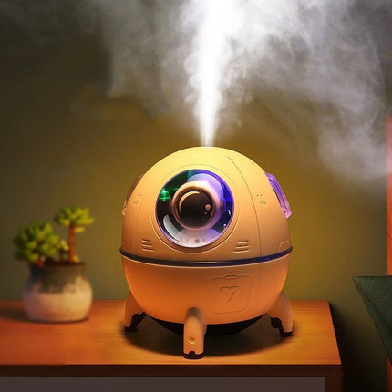 Humidificador de aire mini USB de 220 ml con luz LED y niebla ultrasónica