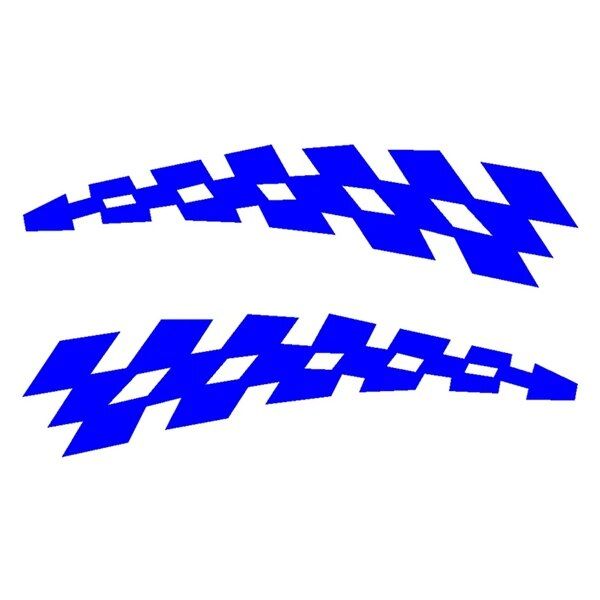 Checkered Flag Race-Inspired Car Stickers - Wnkrs