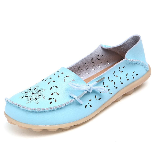 Women’s Casual Summer Breathable Leather Loafers