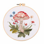 With Hoop / White, One Mushroom