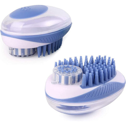 Brosse de bain et peigne de massage 2 en 1 pour animaux de compagnie