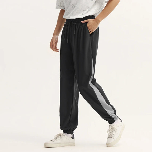 Pantalon de jogging d'été à blocs de couleurs pour hommes