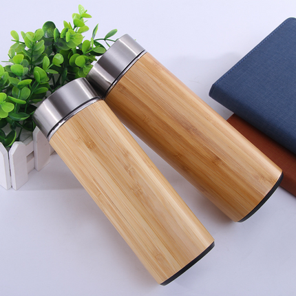 Stainless steel bamboo shell mug - Wnkrs