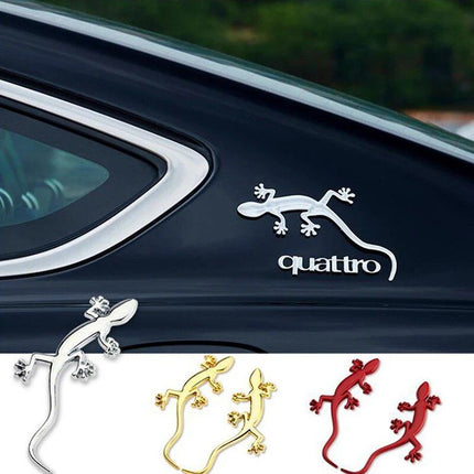 Reflective Gecko Lizard Car Decal - Wnkrs