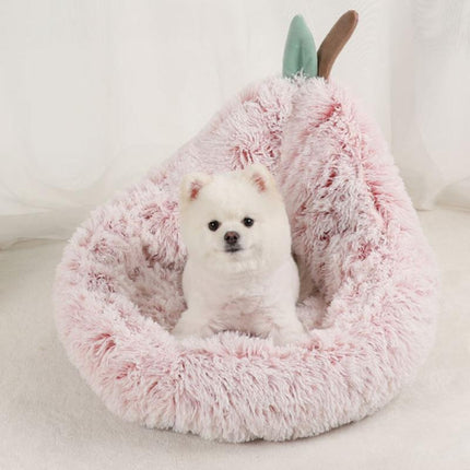 Lit pour chien en peluche - Canapé lavable, chaud et confortable pour animaux de compagnie pour chiens de petite et moyenne taille