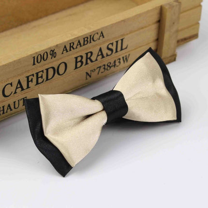 Classic Solid Color Bow Ties for Men - Wnkrs