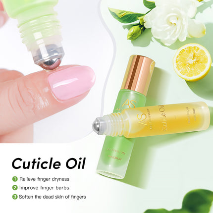 Juego de 10 ml de aceite para cutículas en forma de bolígrafo para el cuidado de las uñas: 8 fragancias para unas uñas suaves y nutridas