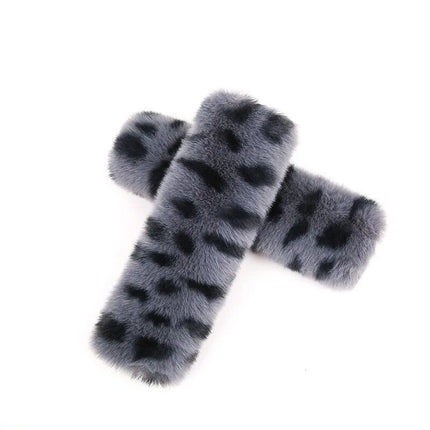 Luxurious Leopard Print Car Seat Belt Shoulder Pad - Wnkrs