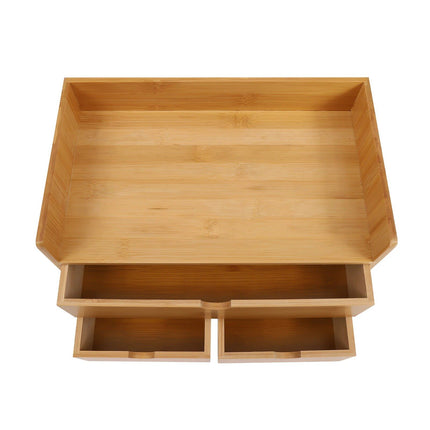 Original Bamboo 3-Drawer Desk Organizer - Wnkrs