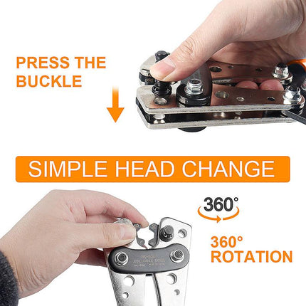 Hex Crimp Tool for Tube Terminals