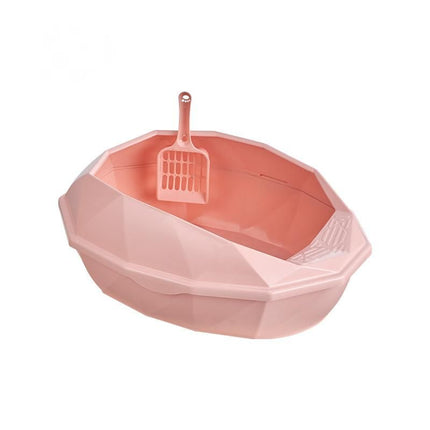 Colorful Diamond Small Cat Litter Box - Wnkrs