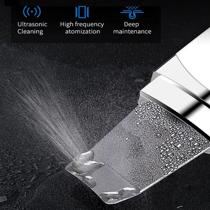 Ultrasonic Facial Scrubber: Deep Cleansing & Rejuvenation Spatula - Wnkrs