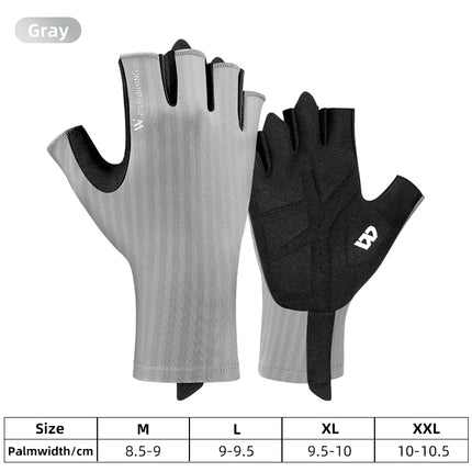 Gants de cyclisme demi-doigts pour hommes et femmes