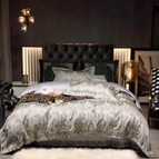 Plata antigua romana gris / Juego de cuatro piezas 220x240cm