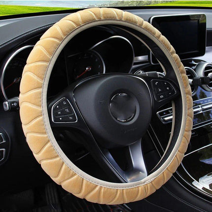 Soft Winter Warm Plush Car Steering Wheel Cover - Wnkrs