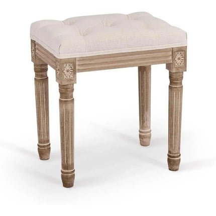 Elegant Vintage Ottoman Stool - Wnkrs