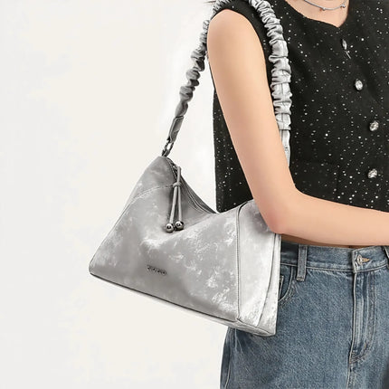 Sac à bandoulière de luxe en PU pour femme - Sac à bandoulière tendance et rangement pour cosmétiques