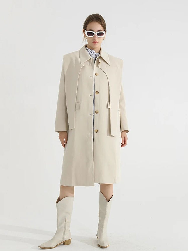Trench-coat pour femme