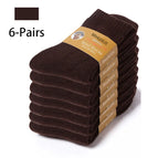 EU 35-42 / 6 paires, marron foncé